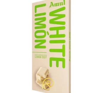 Amul White Lemon Chocolate Bar 150gms