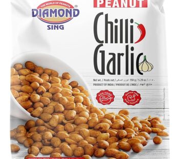 Diamond Chili Garlic Nitrogen Pack Peanut 150gms