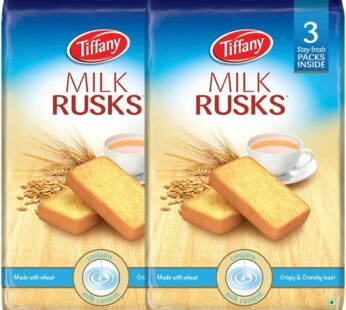 Tiffany Rusk Milk 280gms