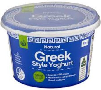 GREEK STYLE YOGHURT 500G