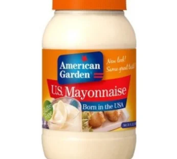 AMERICAN GARDEN MAYONNAISE ORG 887ML